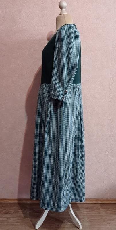 Women dress multicolor wool 52-54
