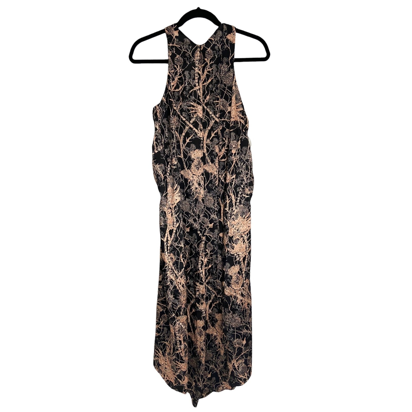 NWT Cedric Charlier Abstract Print High Low Dress-sz 4