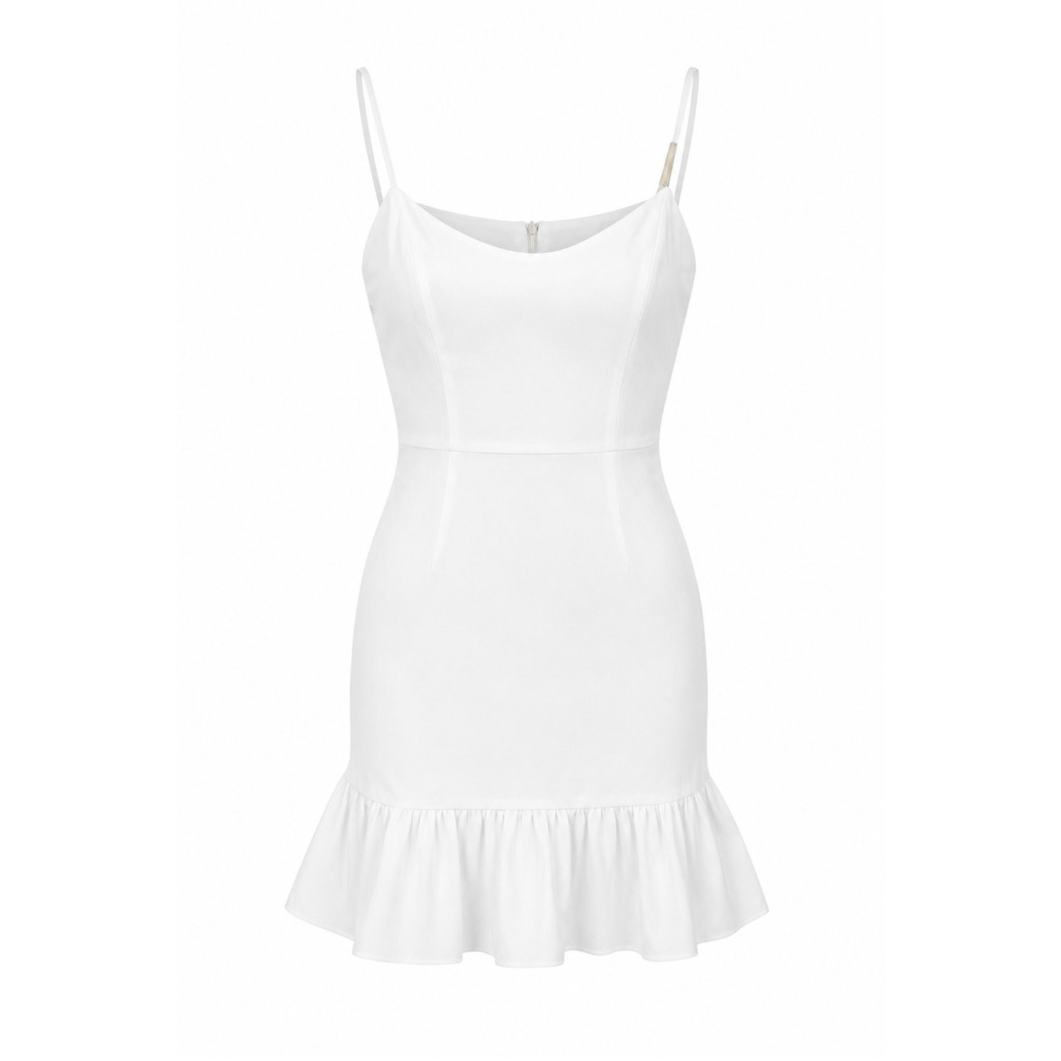 Dress The Population White Mira Dress Size Medium