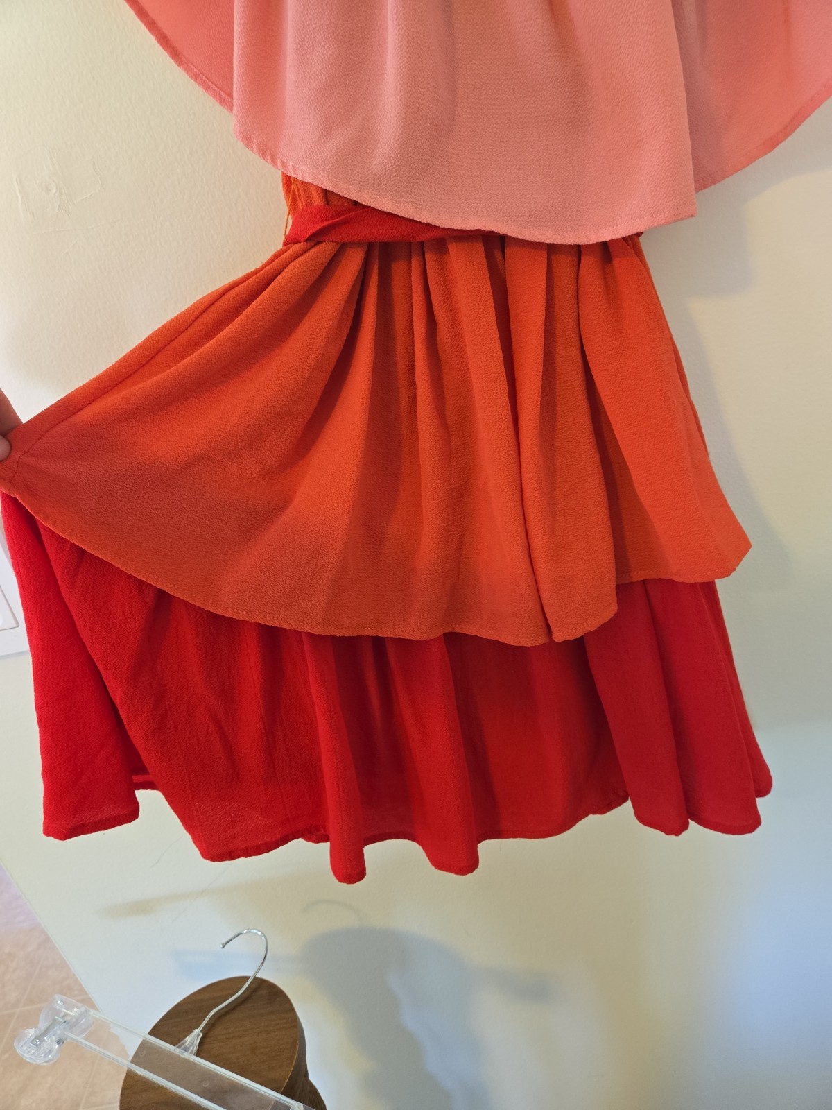 Vici Dancing Darlin Tiered Color Block Dress