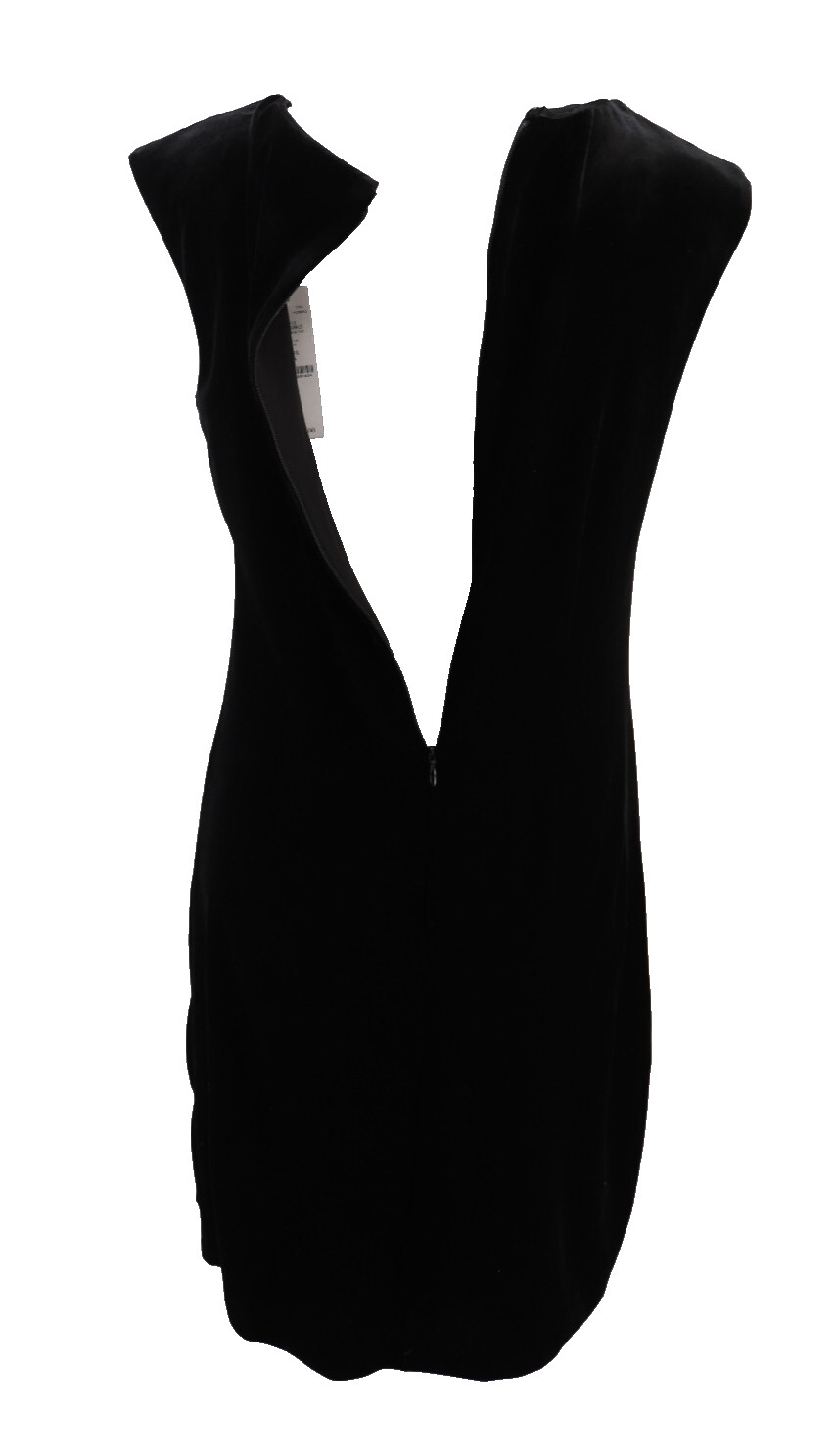 WHBM Cocktail Dress Size Small Black Velvet Beaded Sequins Embroidered Event New
