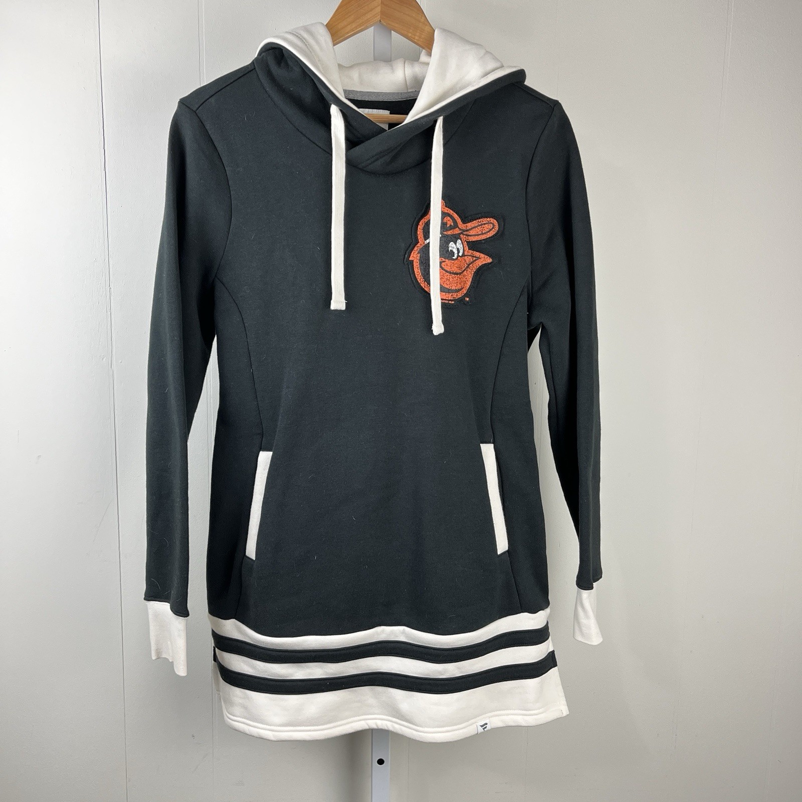 Fanatics Baltimore Orioles Mini Dress Womens Large Hoodie Sweatshirt Baseball