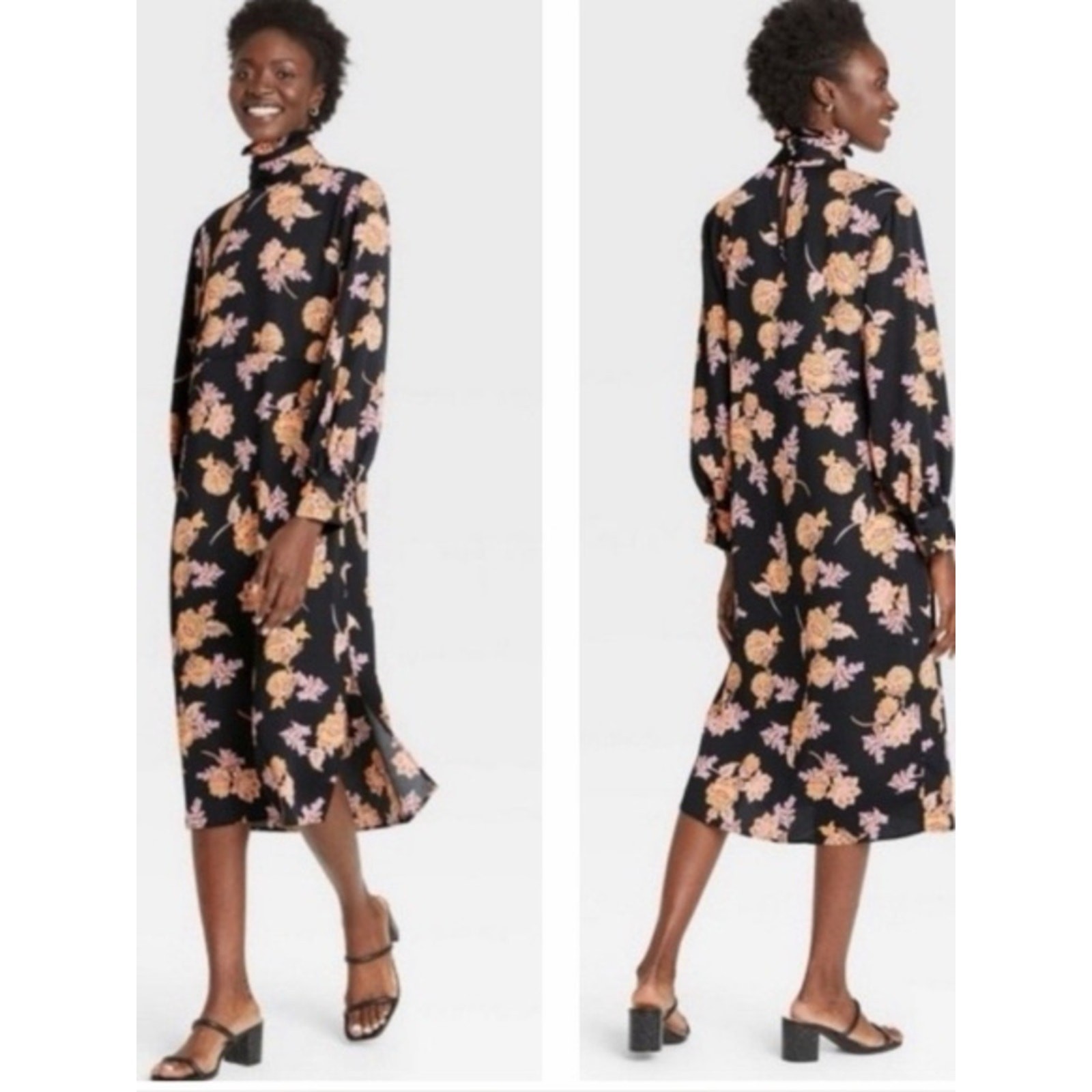 NWT WhoWhatWear Prairie Paisley Dress size XL