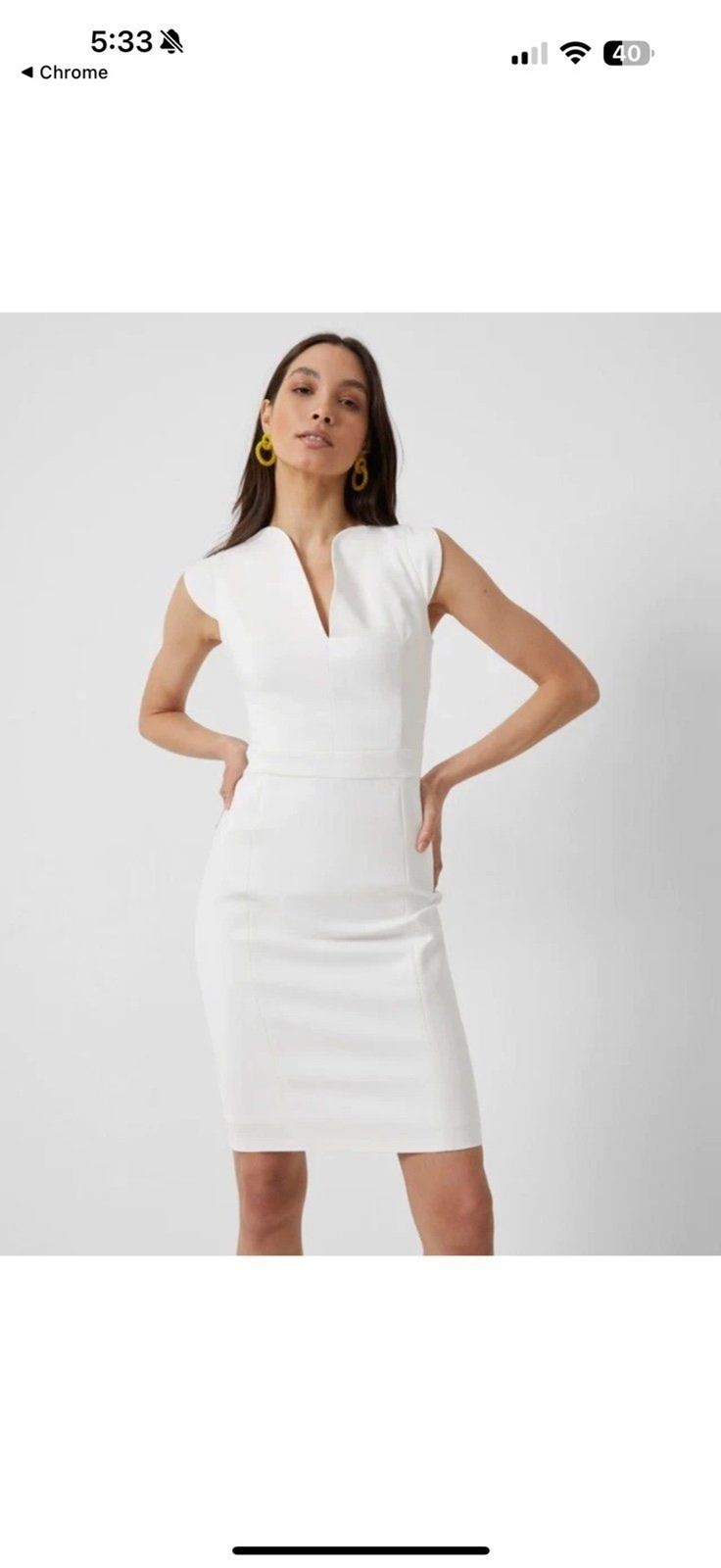 French Connection ‘Lolo’ Stretch Sheath Dress