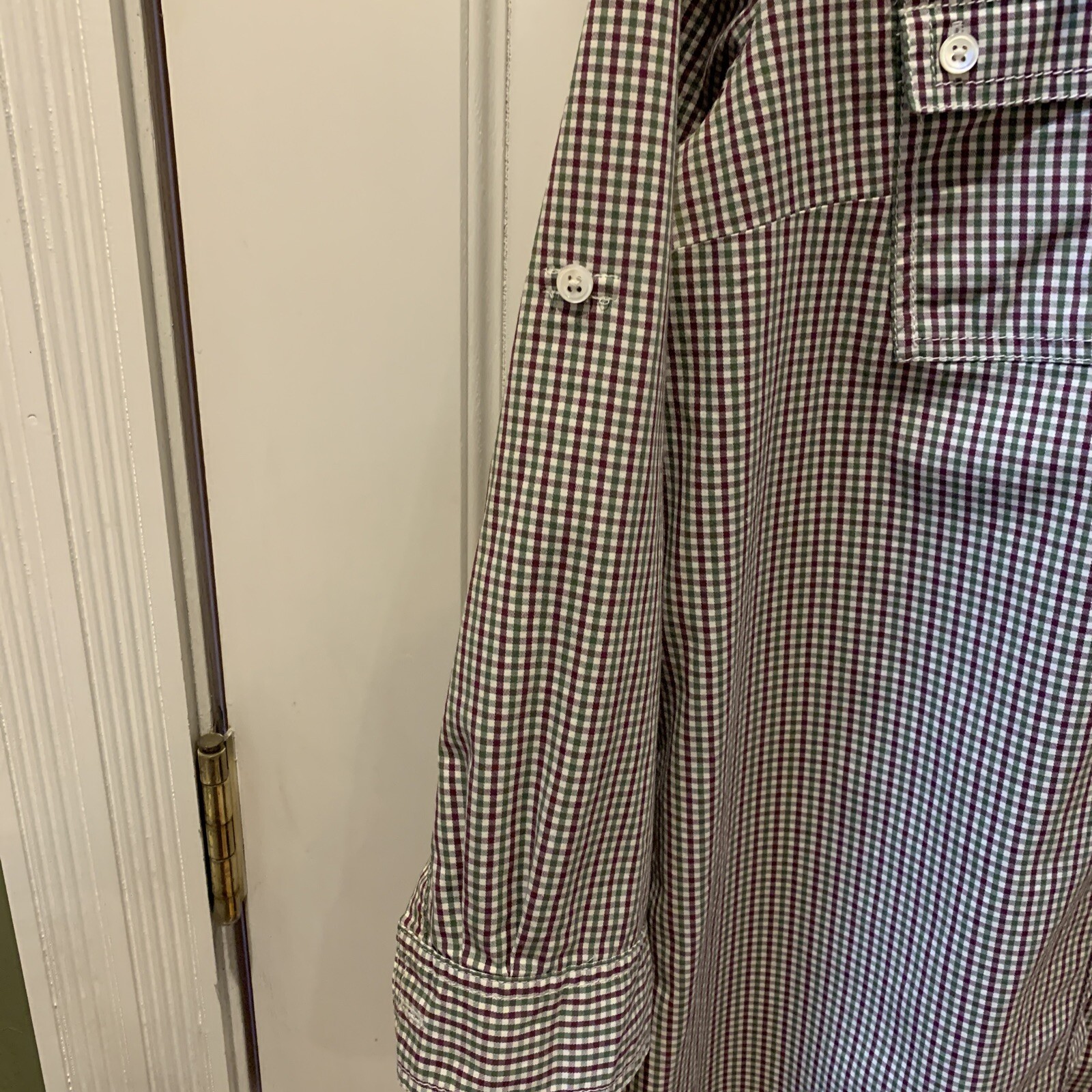 Lands’ End Canvas Button Up Shirt Dress, Size 10