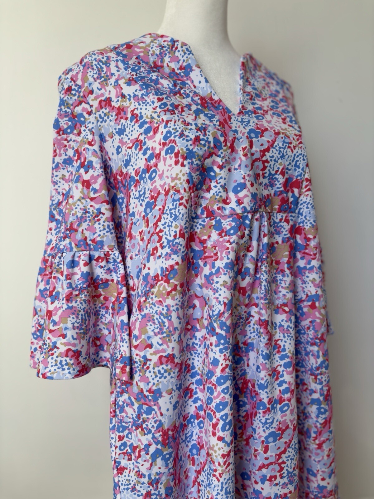 Judy Connally X-small Floral Mini Shift Dress