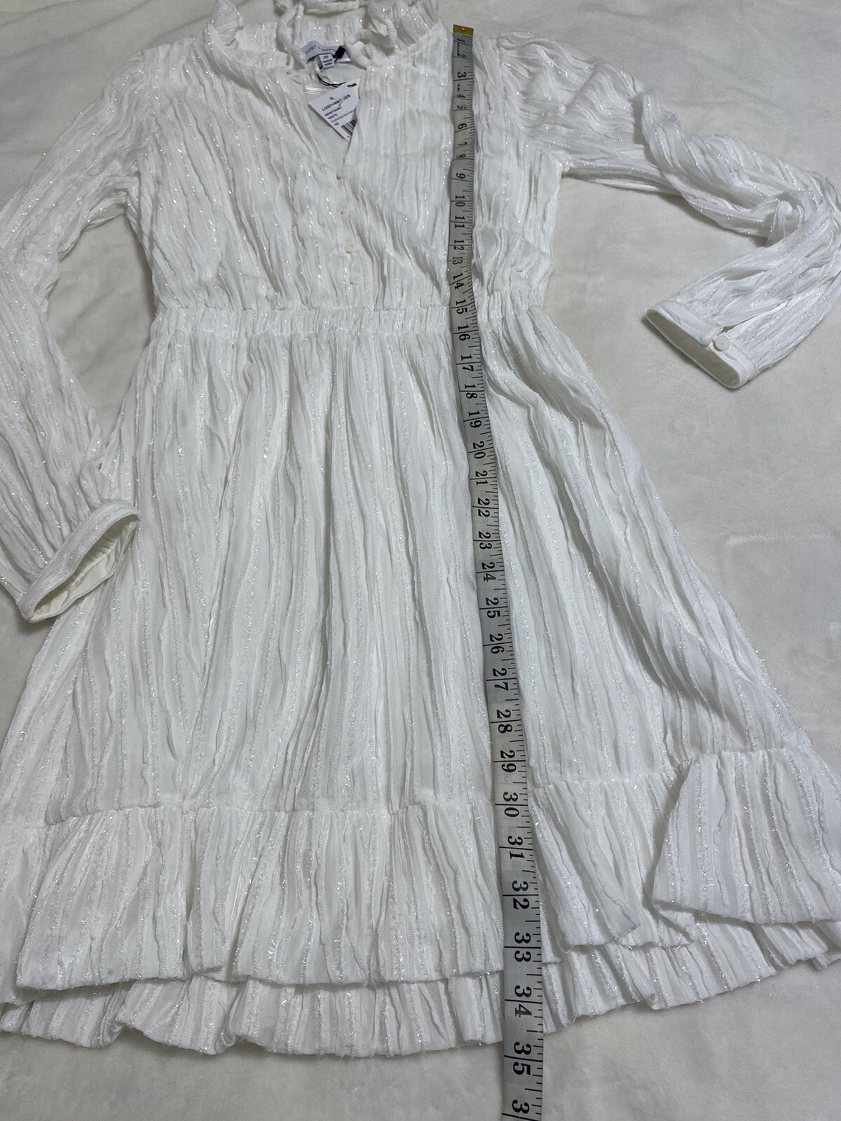 Lost + Wander Enchanted Glow Mini Dress Long Sleeve Size XS/ Small Women’s