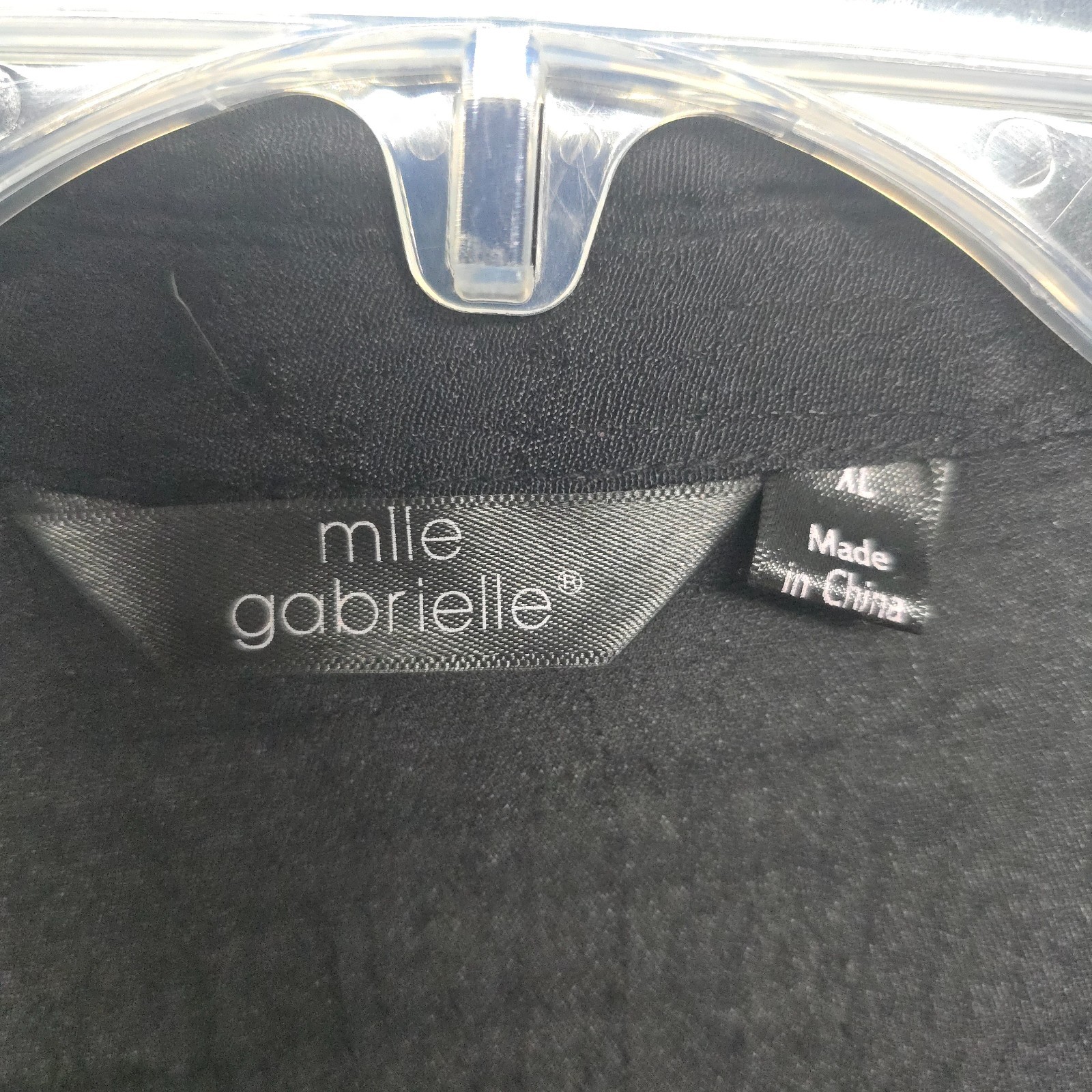 Mlle Gabrielle Dress Womens Sz Extra Large Black Lightweight Gauze Breezy Cottag