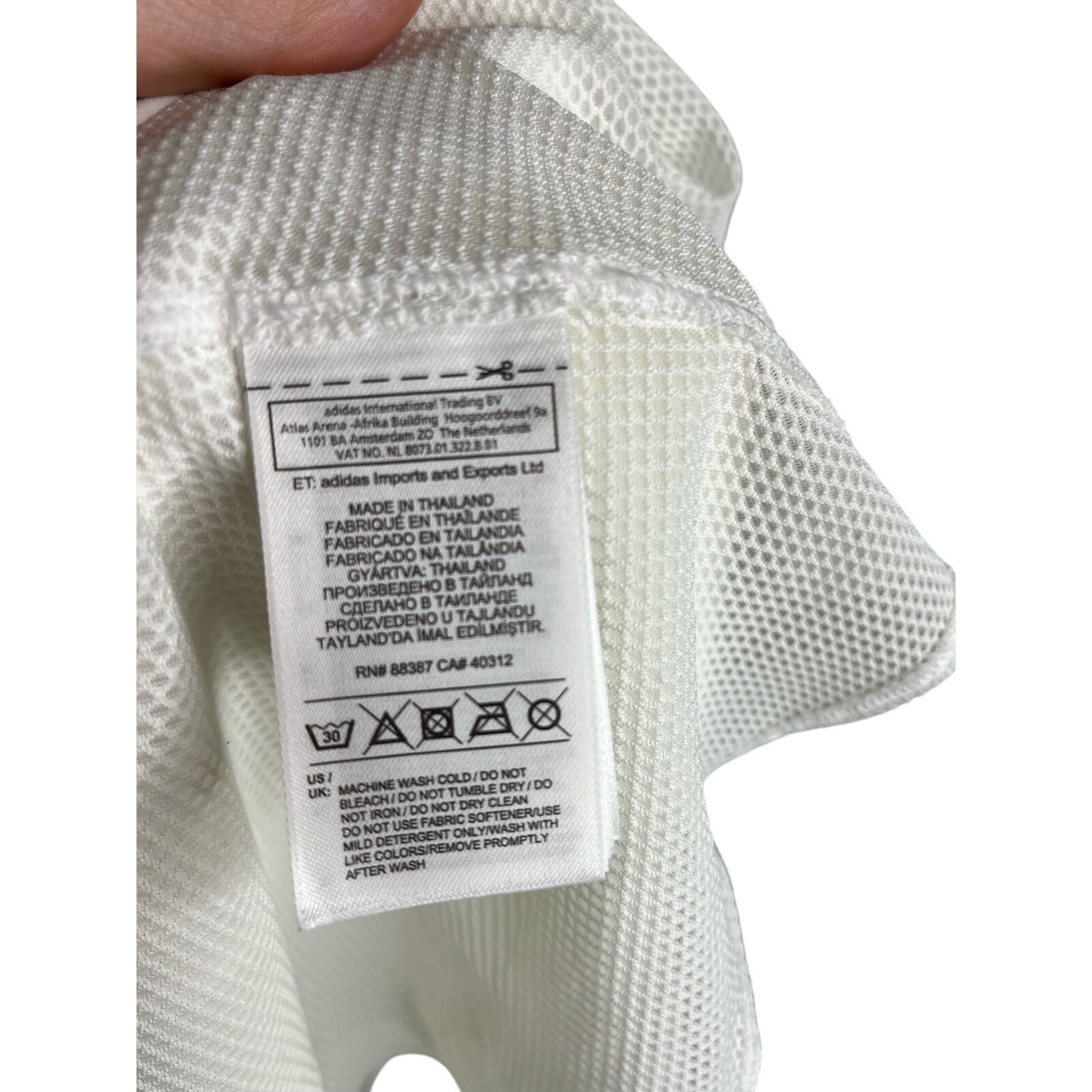 Adidas Stella McCartney Barricade Tennis Dress Womens Small White Open Back NWT