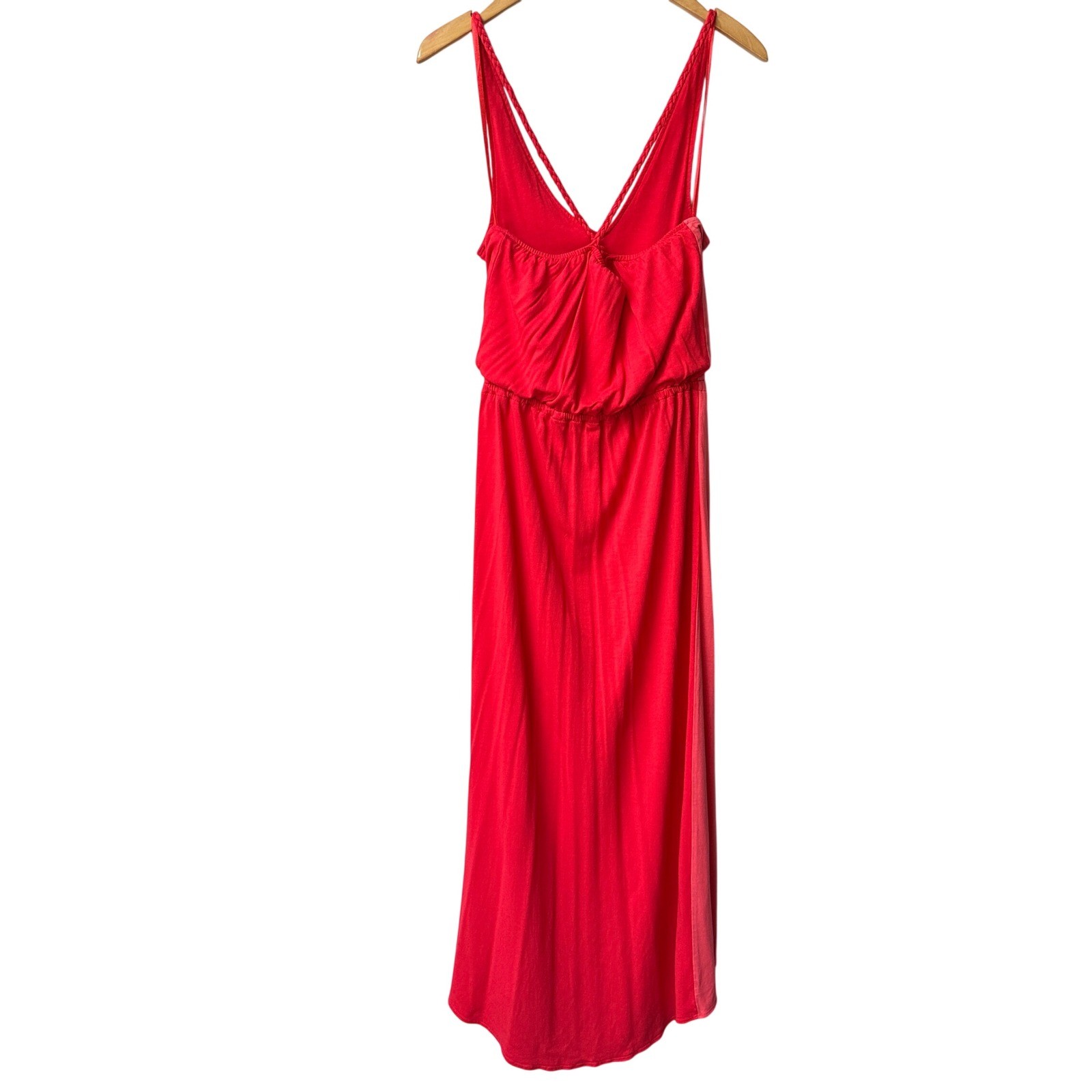 Mossimo Colorblock Maxi Dress Womens Size MED Braided Straps