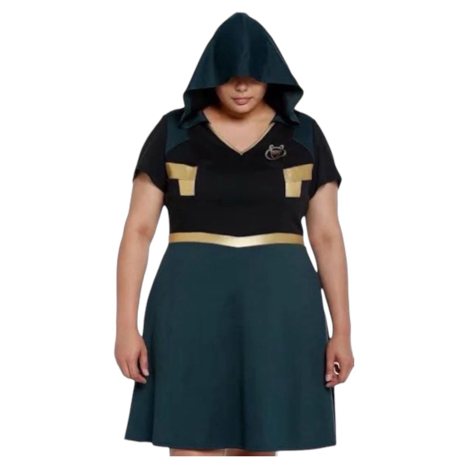 NEW Marvel Loki Dress Hoodie Women’s Plus Size 3X Cosplay Her Universe