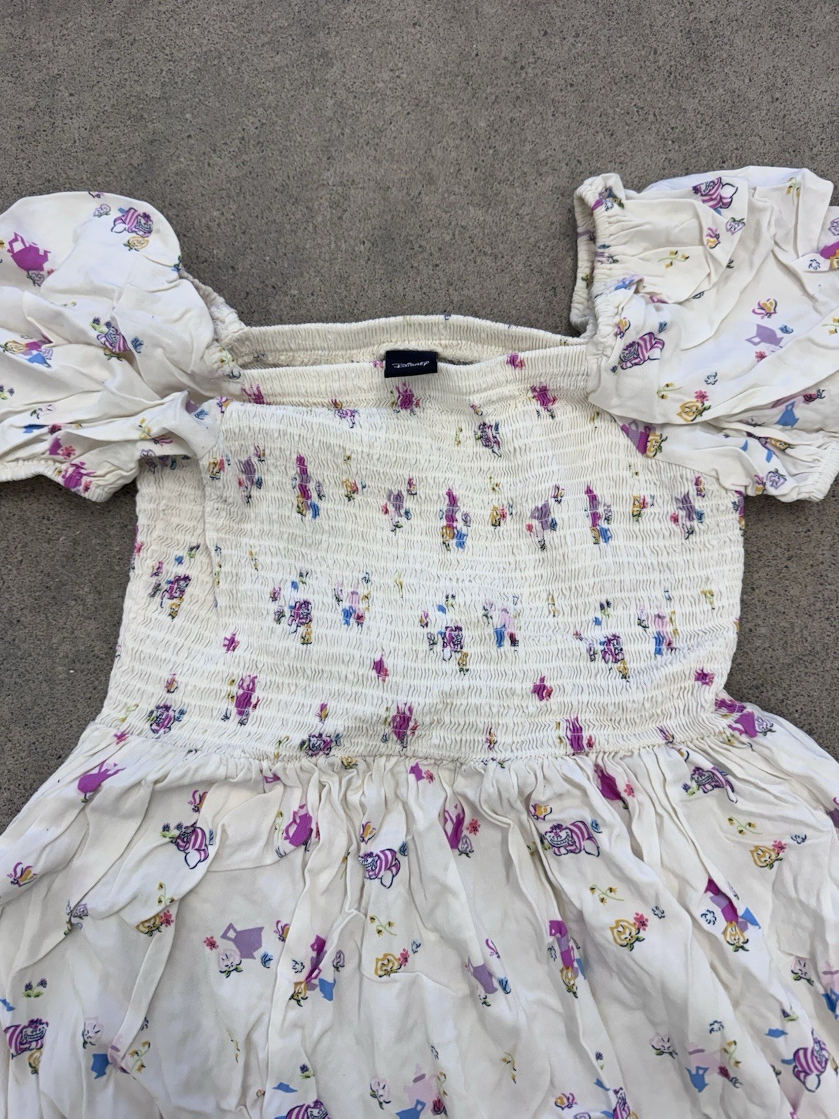 Alice In Wonderland Cheshire Cat Disney Dress Size Medium