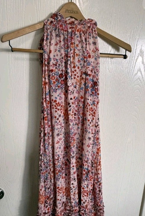 Poupette St Barth Floral Halter Dress – Boho Chic M/L