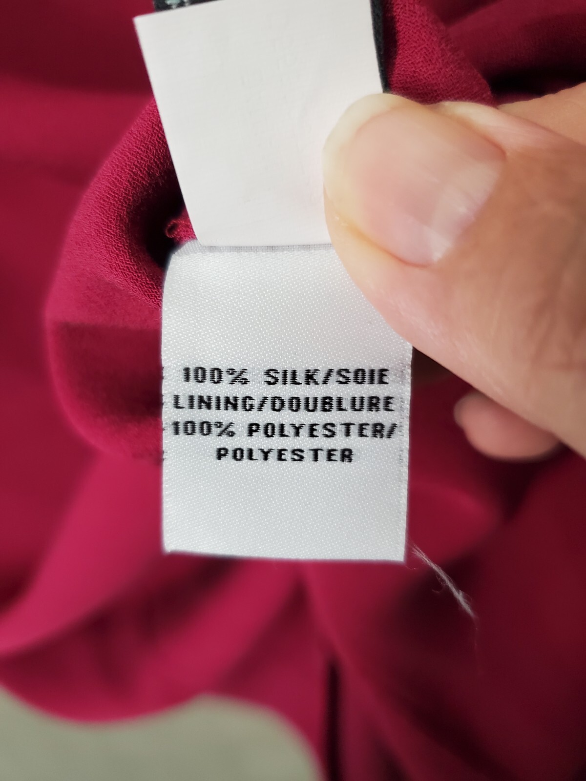 Diane von Furstenberg Damian Raspberry Red Silk Ladder Trim Shift Dress Size 8
