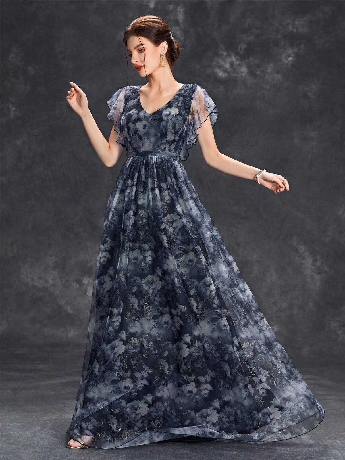 Cocktail Dresses Size 6 8 10 12 for Women Evening Party Wedding Guest Floral New