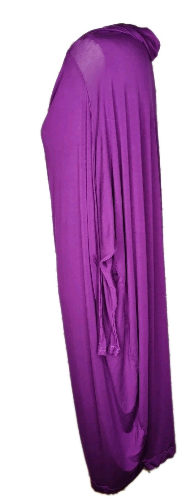 • Morph Clothing Solid Rich Plum Modal Capsule Versatile Dress Women’s Size XL