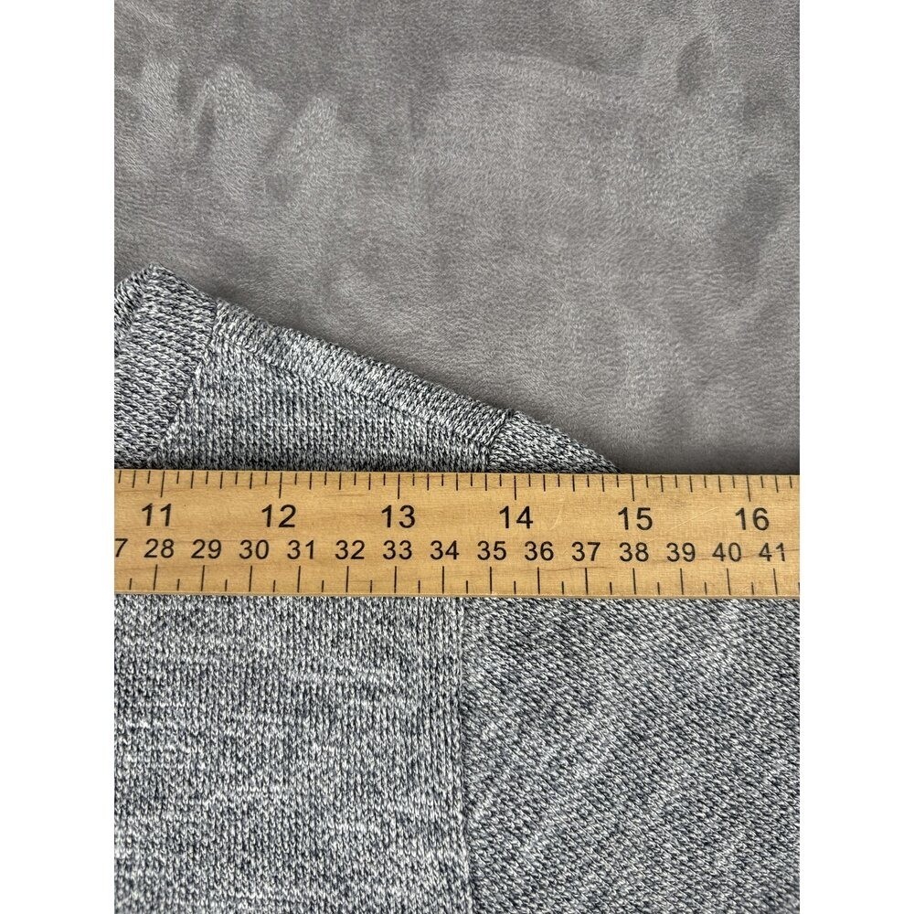 Lou & Grey Heather Gray Knit T-Shirt Midi Dress XS