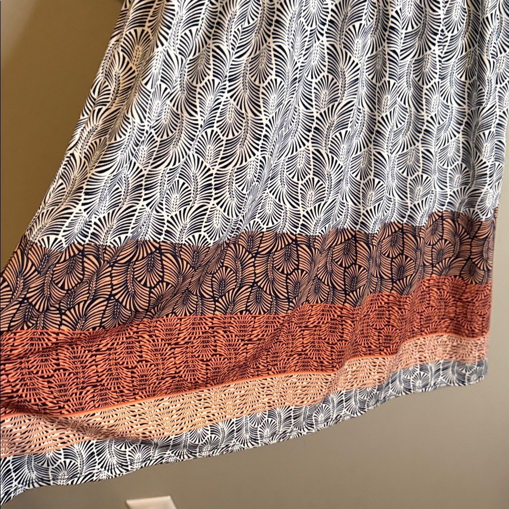 Max Edition Patterned Dress Medium Midi