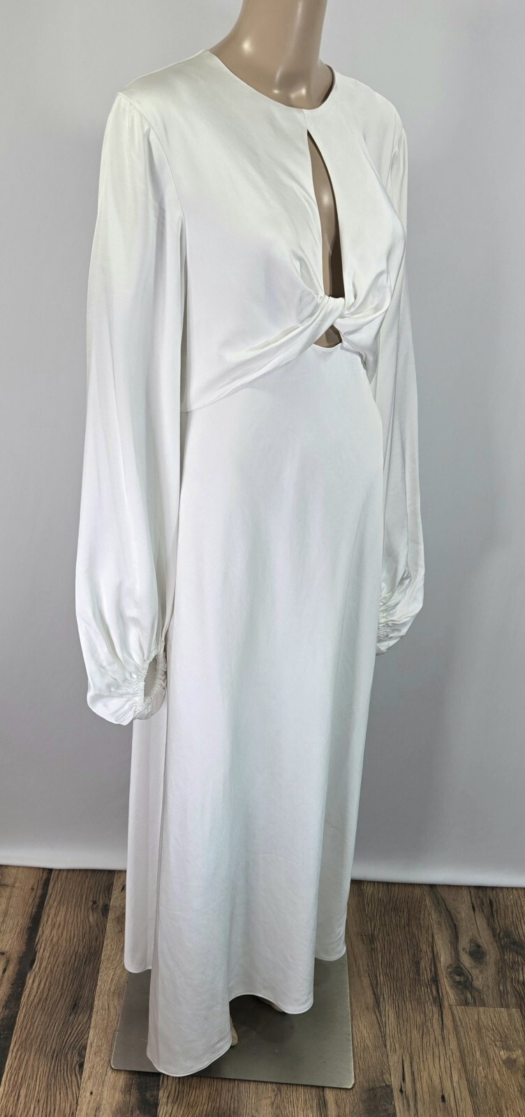 Anthropologie Significant Other Demi Long Sleeve Open-Back Dress, Size 10, NWT