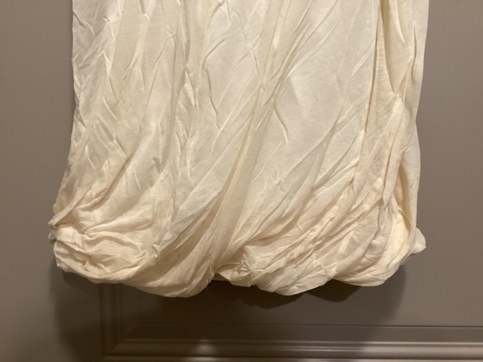 NWT Helmut Lang Bubble Hem Cotton Dress X-Small, $395