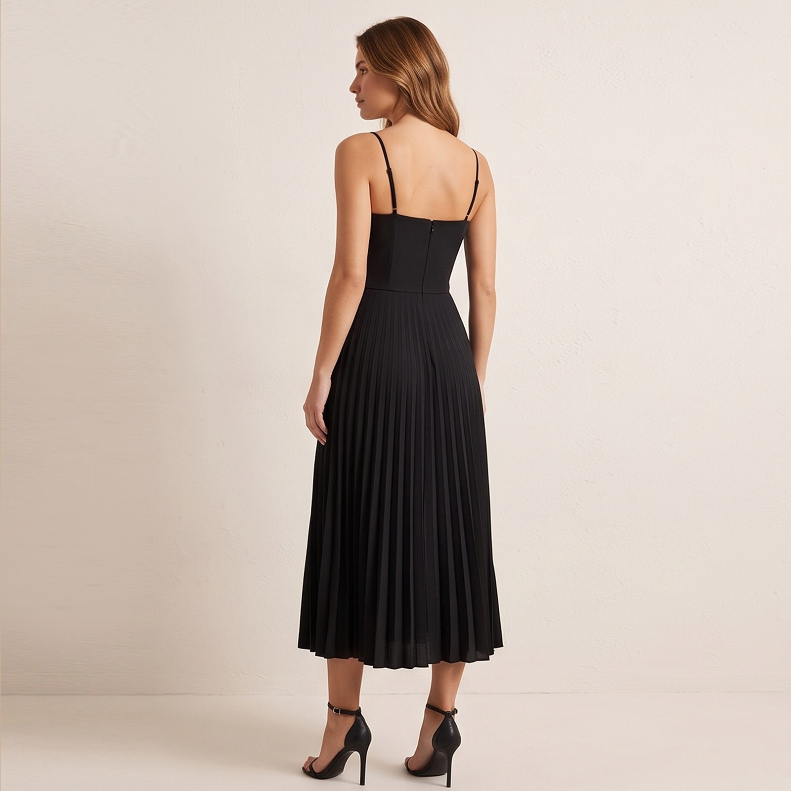 Black Eclipse Demi Dress by FemeAdor – Size EXTRA SMALL (XS) – Made in Ukraine