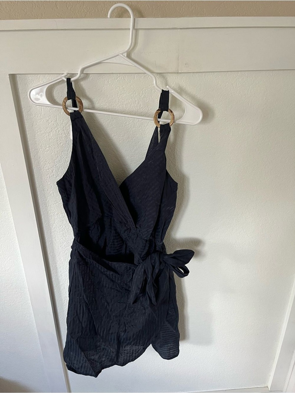 Saints + Secrets Women’s Large Navy Tie Dress NWT