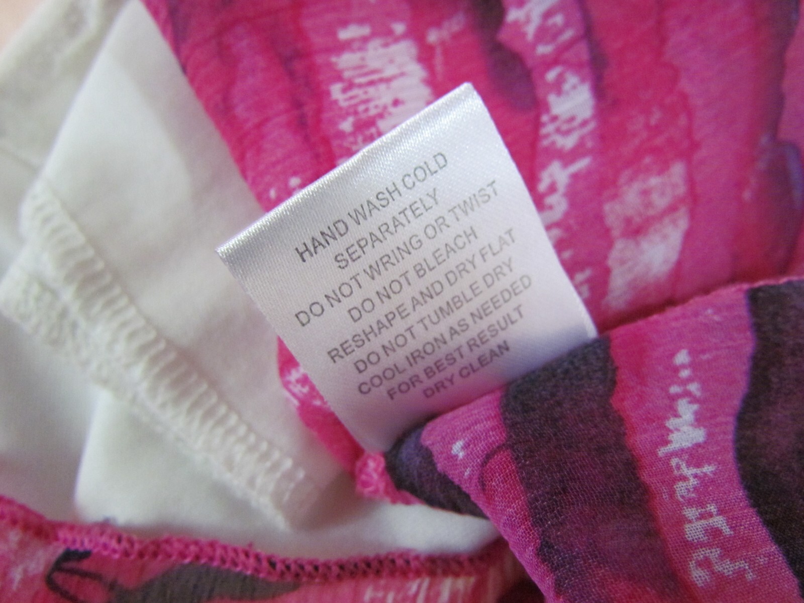 PINK ROSE PREMIUM QUALITY SIZE LARGE MADE IN U. S. A .WOMAN MAXI DRESS