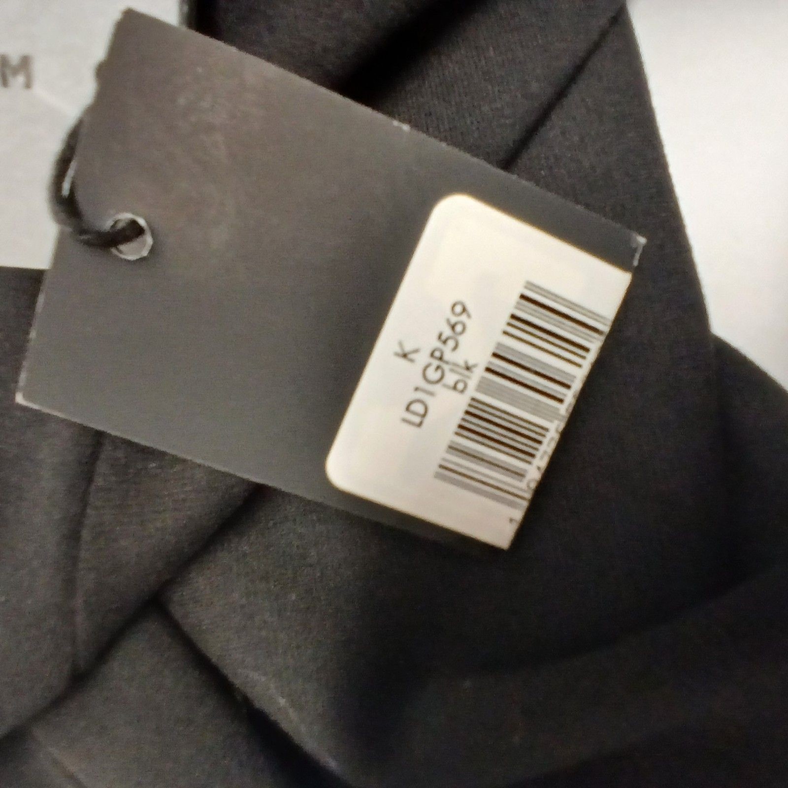Karl Lagerfeld Paris Dress 0 Black Sleeveless Mock Neck Midi Zip Logo Pockets