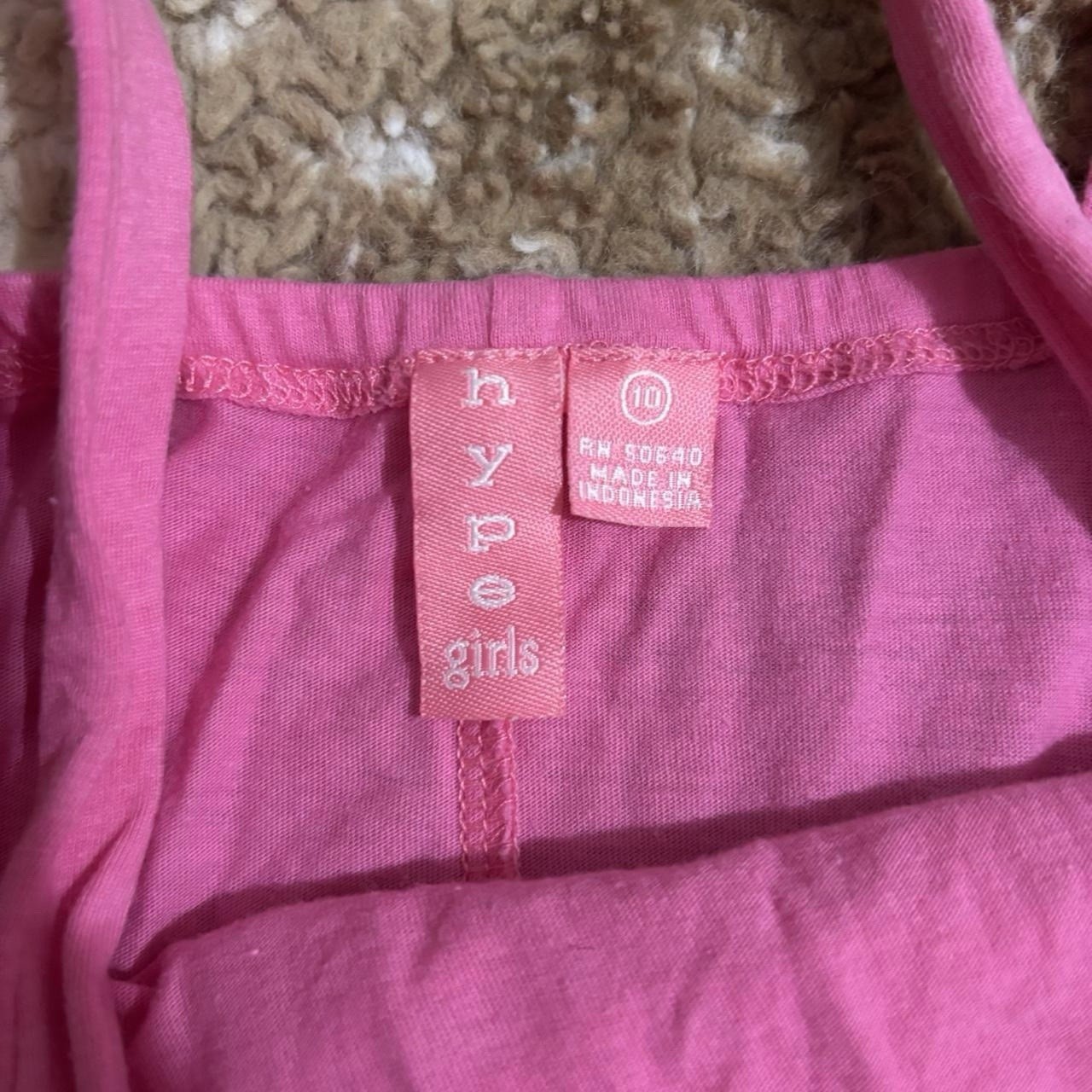 Vintage Y2K Pink Mini Dress With Bow + Button Detailing