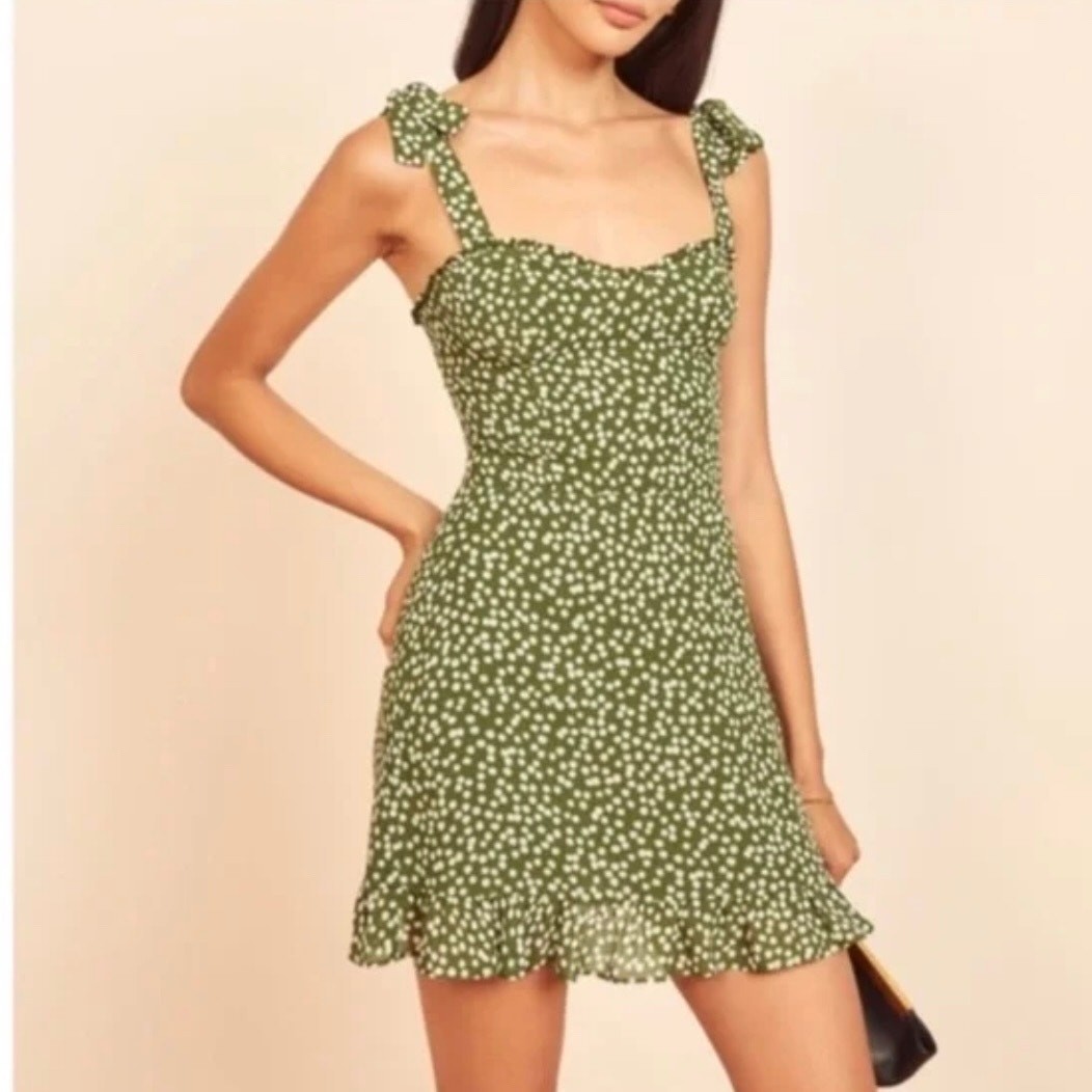 Reformation Christine Mini Dress Size: M | US 6