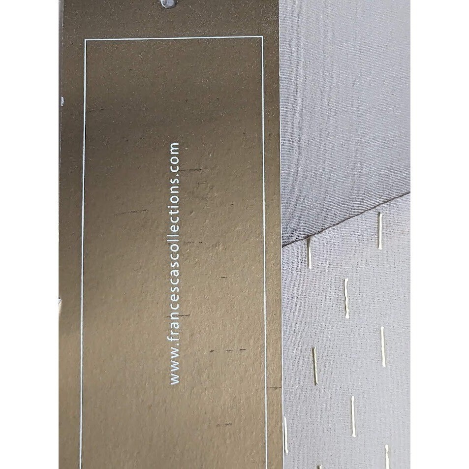 Francescas Collection Ivory and gold sheer panel dress sz SM tag price $48 NWT