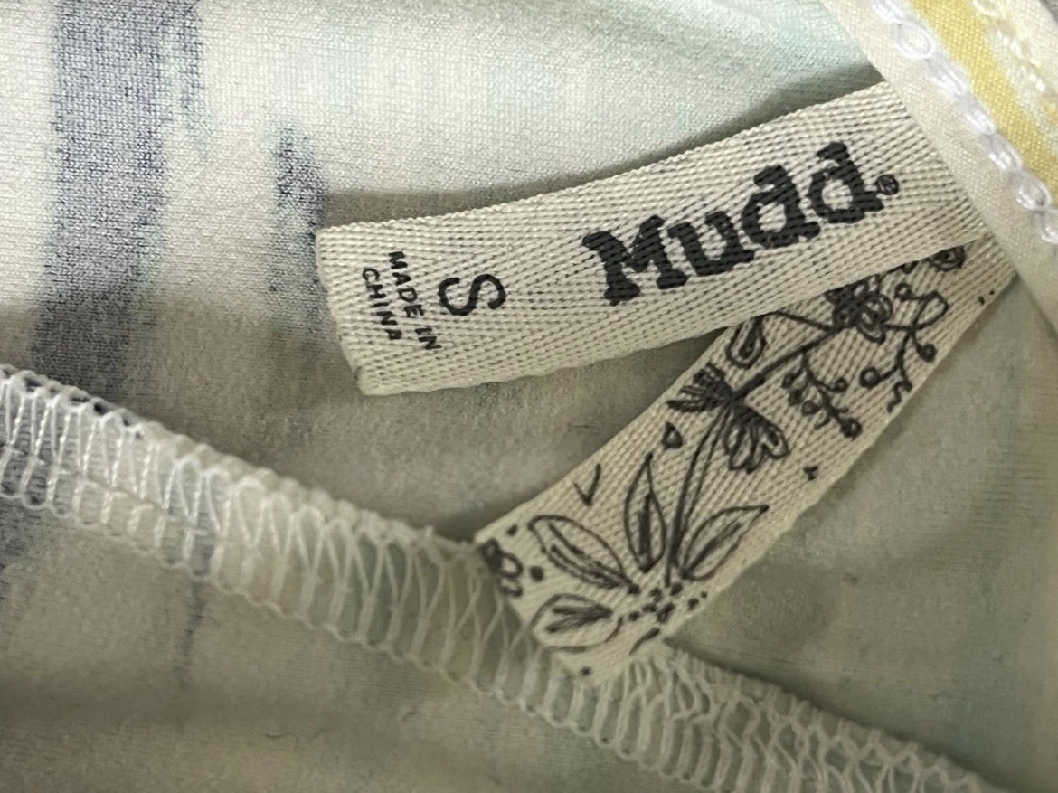 MUDD sleeveless fit and flare mini dress, Juniors Small/teal, Blue, Beige,white