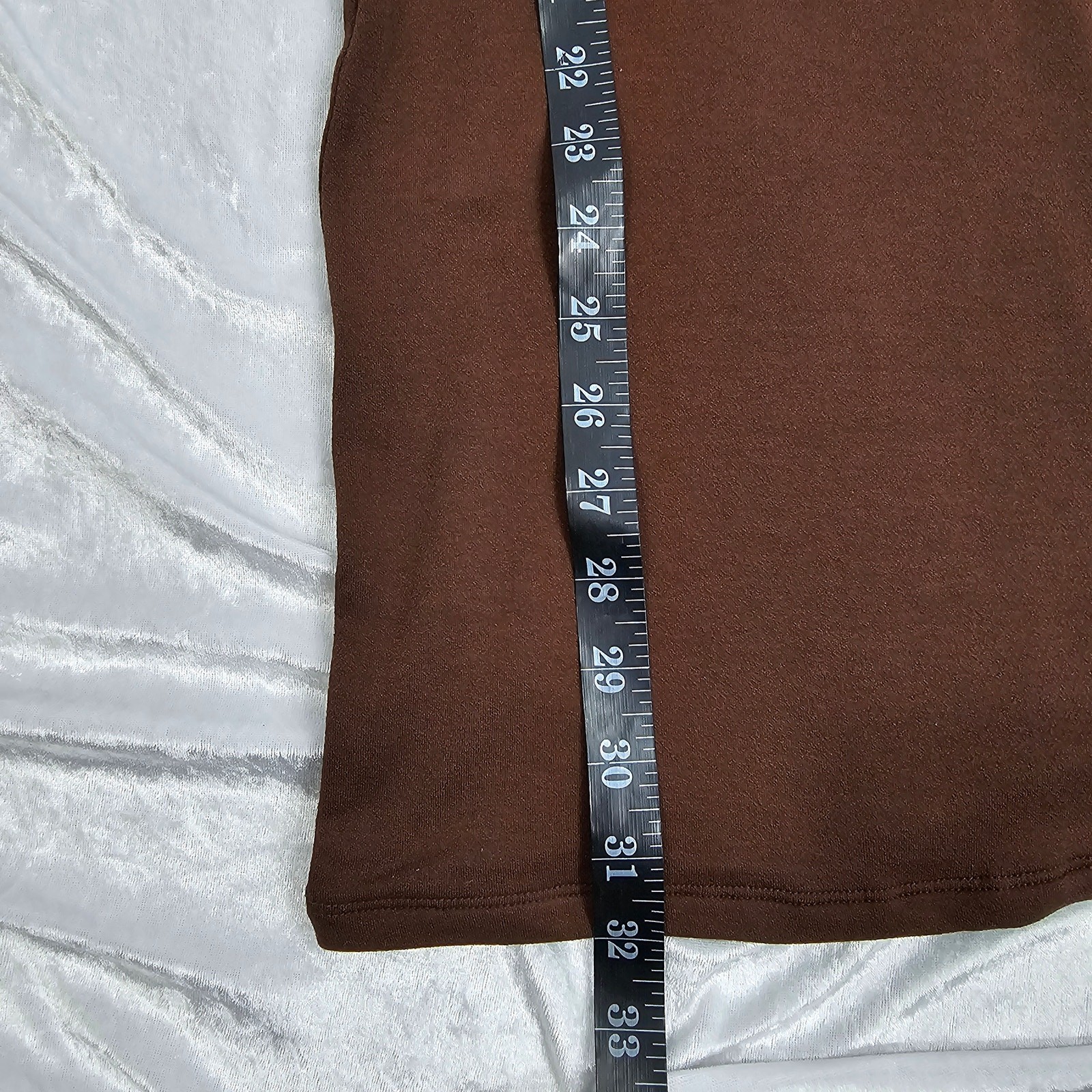 Naked Wardrobe Brown One Shoulder Front Slit Bodycon Mini Dress Size M NWOT