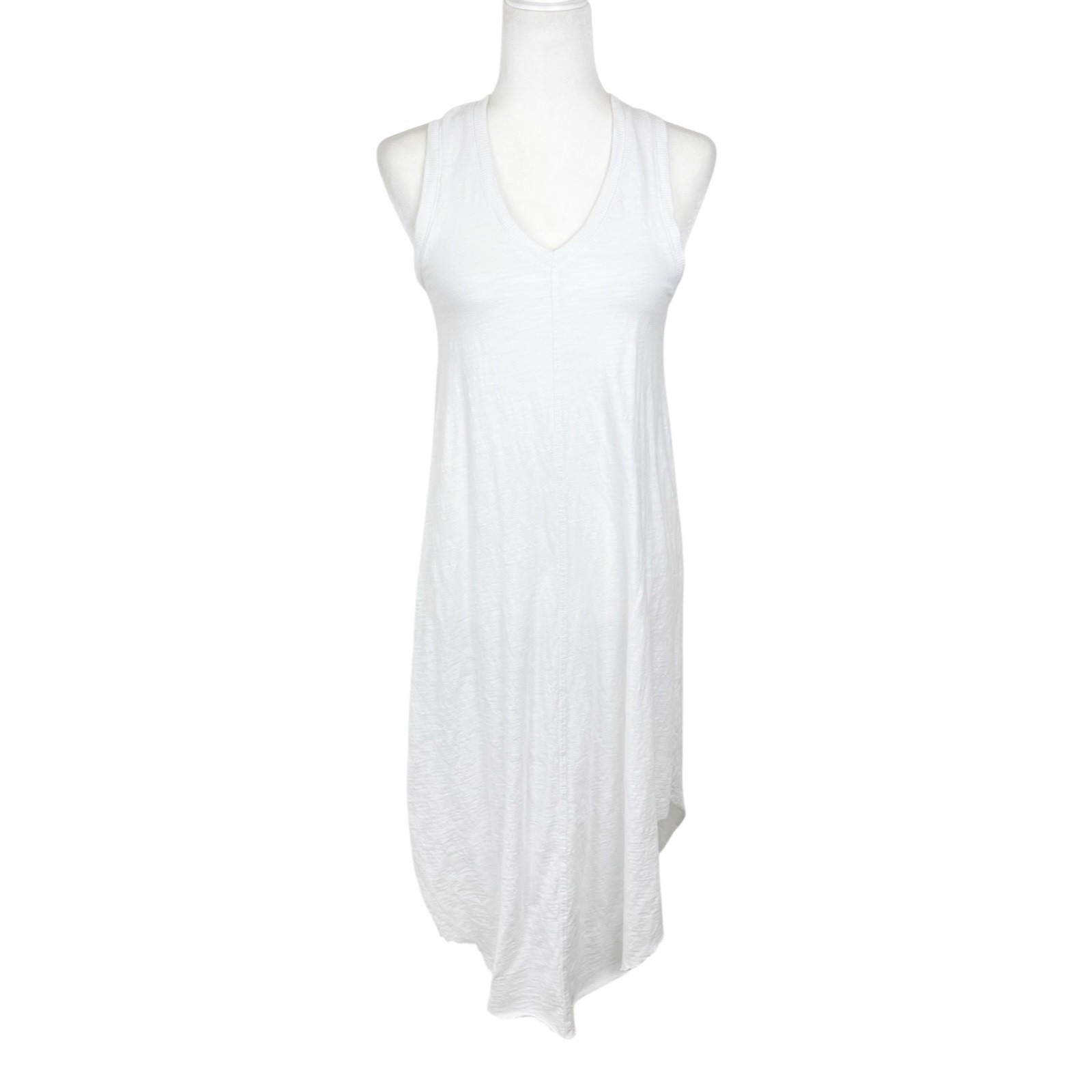 Z Supply Dress Women Extra Small White Sleeveless A-Line Maxi Long Casual