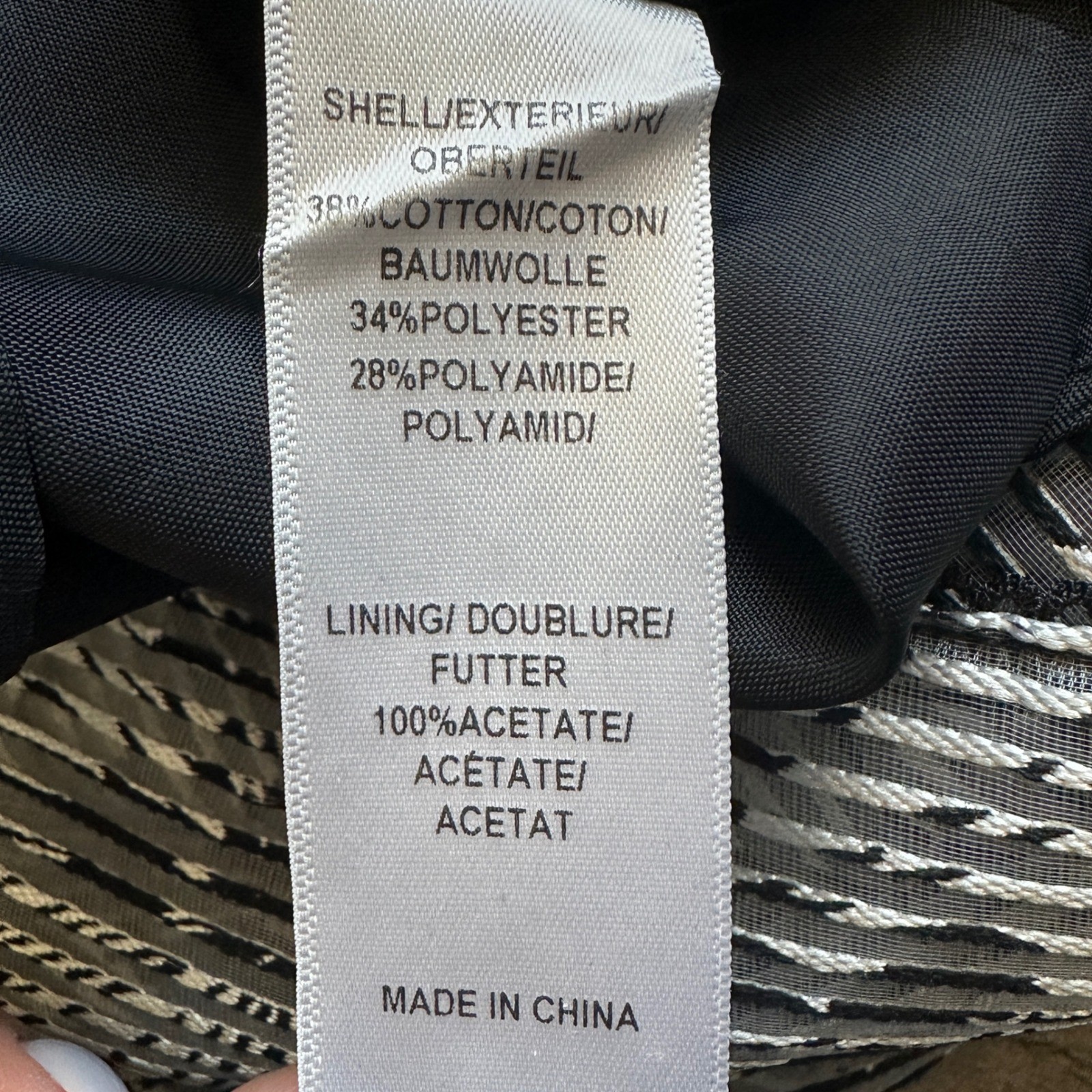 Adrianna Papell strapless sheath dress sweetheart print with puff hem Cocktail