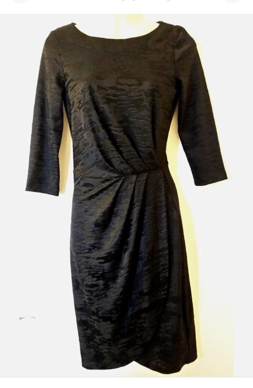 Women French Connection Dress Black Elastane S