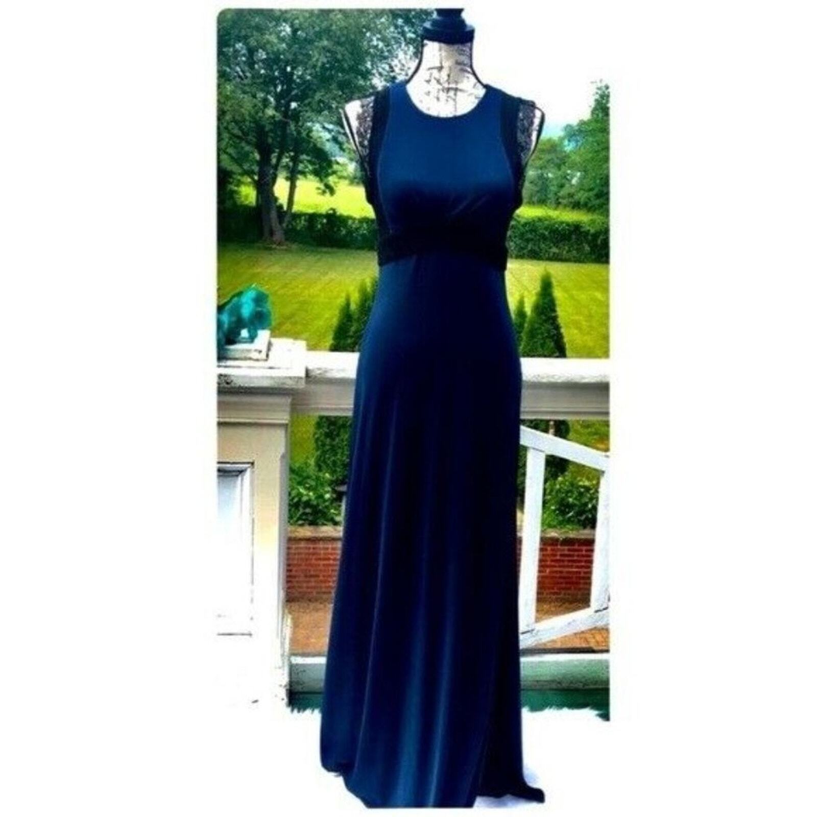 BCBGeneration Lace-Trimmed Evening Dress Size 2 New
