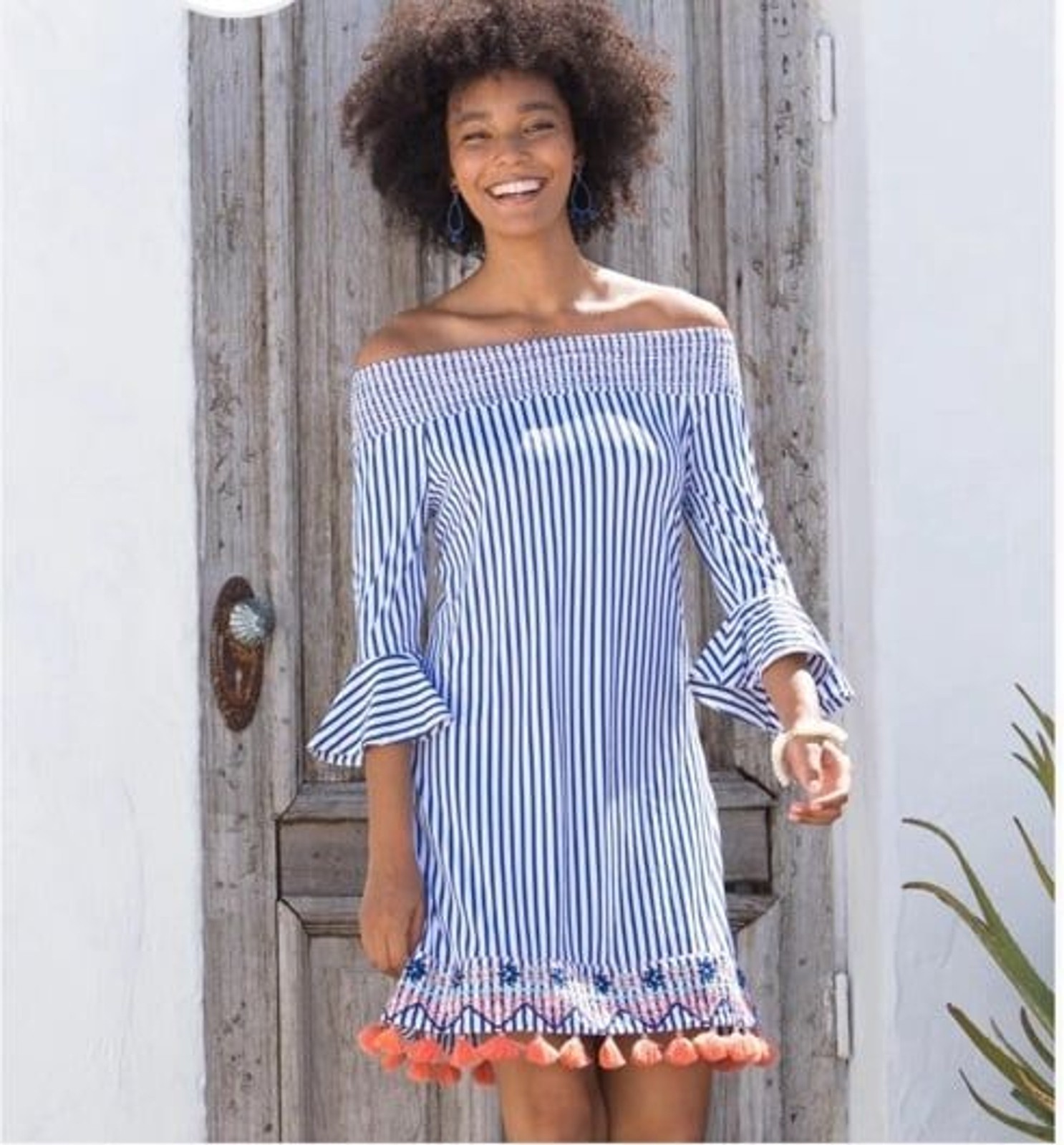 Cabana Life St. Barts Off the Shoulder Dress br Women’s Medium