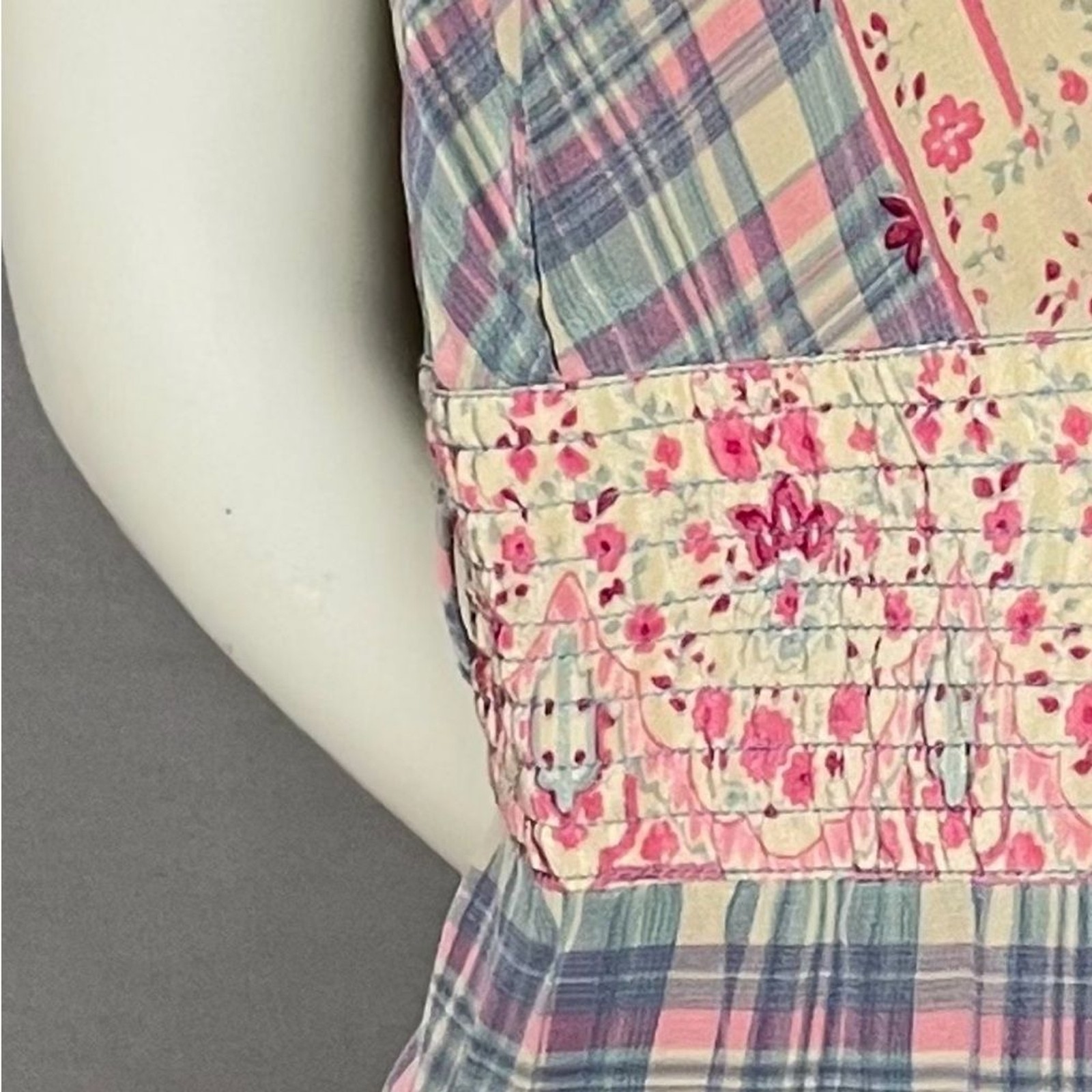 Plenty by Tracy Reese Wrap Dress Silk Plaid Women 10 Cap Sleeves Feminine V-Neck