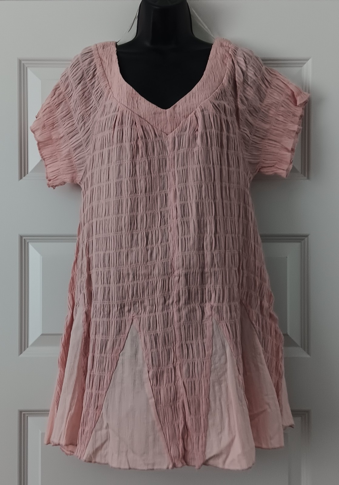 Umgee Sheer Summer Pink Casual Dress / Beach Cover-up Women Sz M – Best Seller