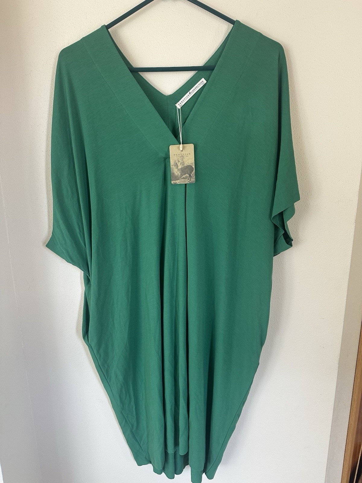 Peruvian Connection Women’s M/L Jungle Short Thebes Dress NWT