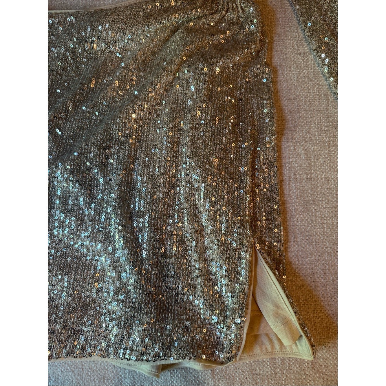Bardot Alessandra Cutout Sequin Dress Small