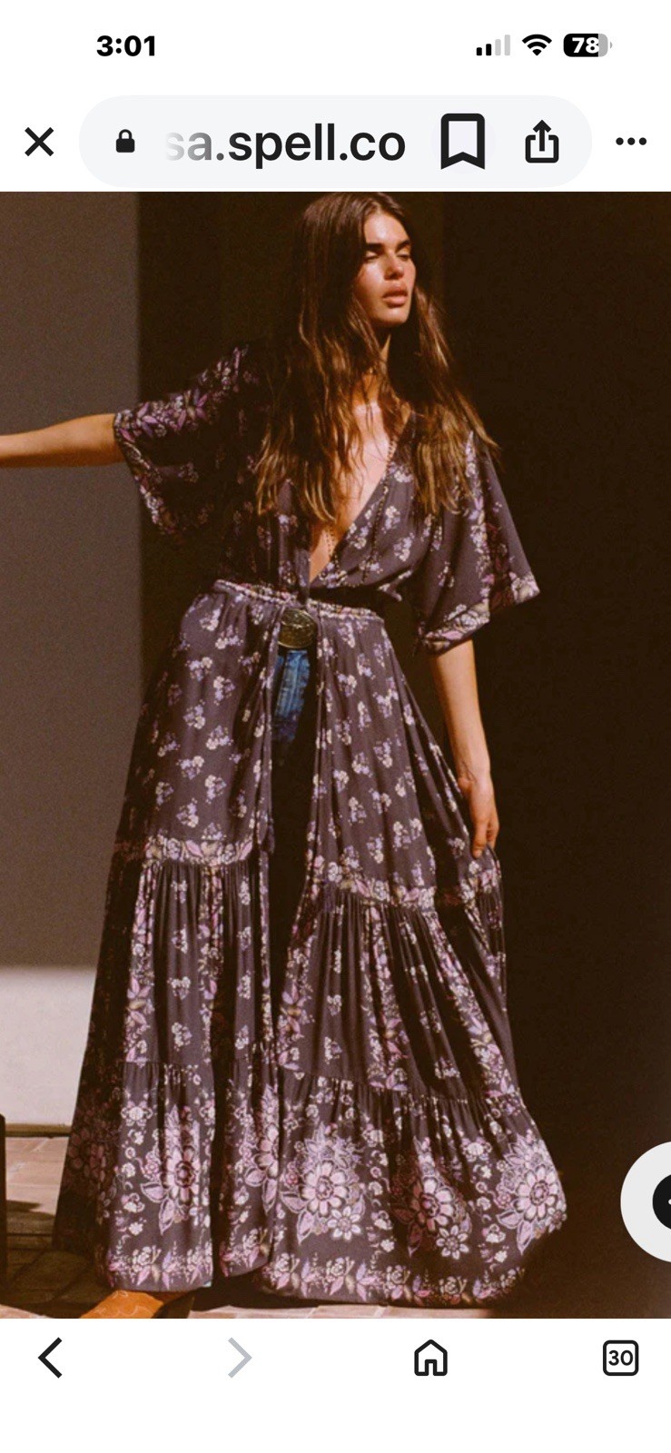 Spell And The Gypsy Collective Rebel Spirit Gown Medium