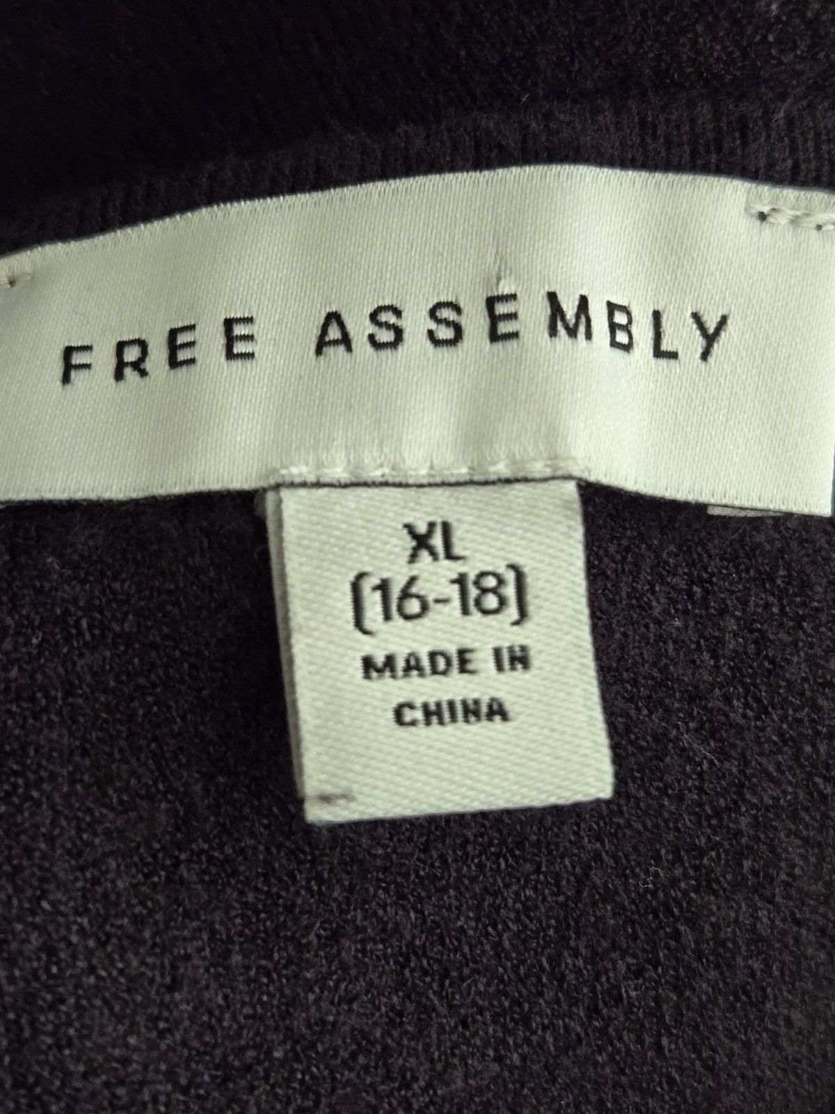Free Assembly Rhinestone Embellished Sleeveless Gothic Midi Dress, Sz XL (16-18)