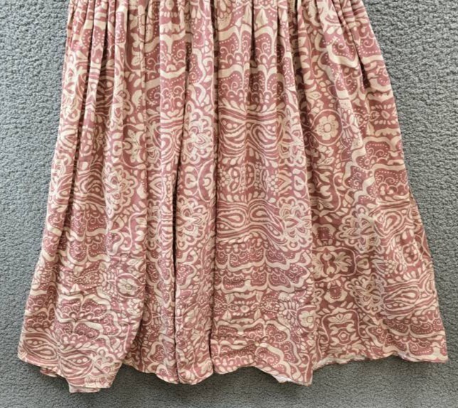 CeCe Linen Blend Sleeveless High-Low Maxi Dress Women’s M Mocha Back Zip Closure