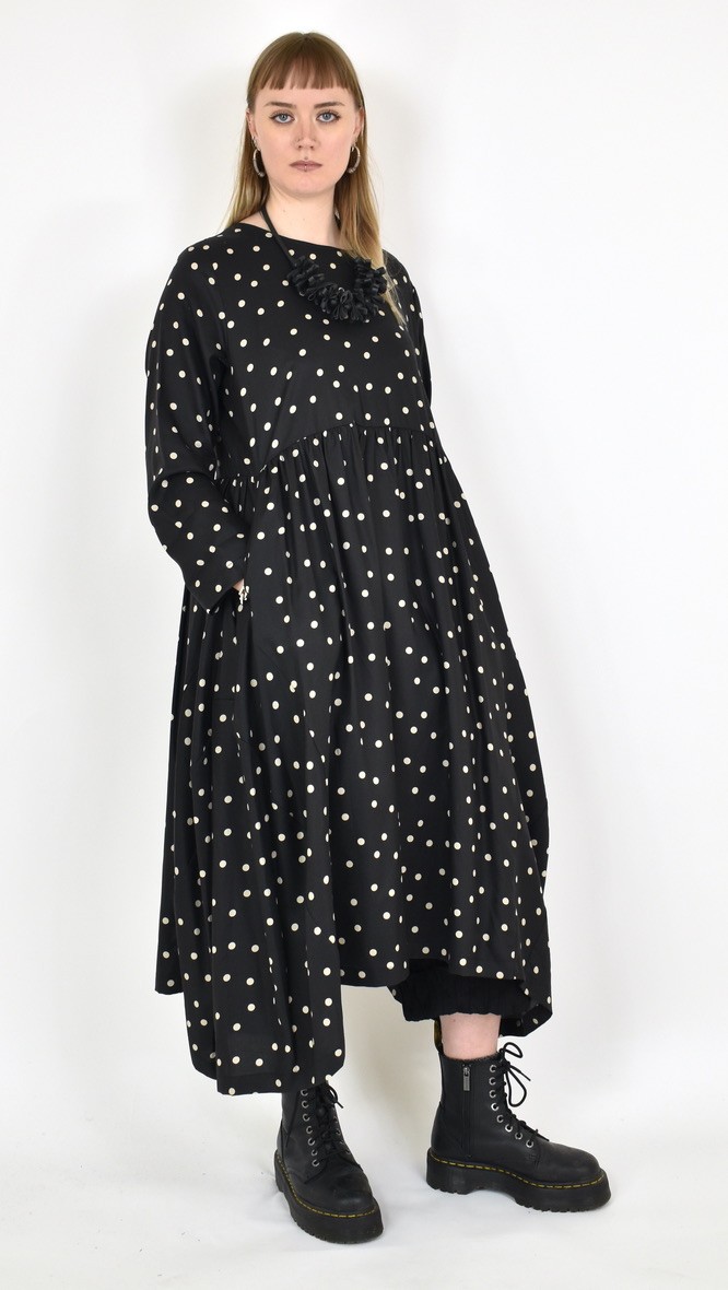 Wendykei spotty cotton dress one size