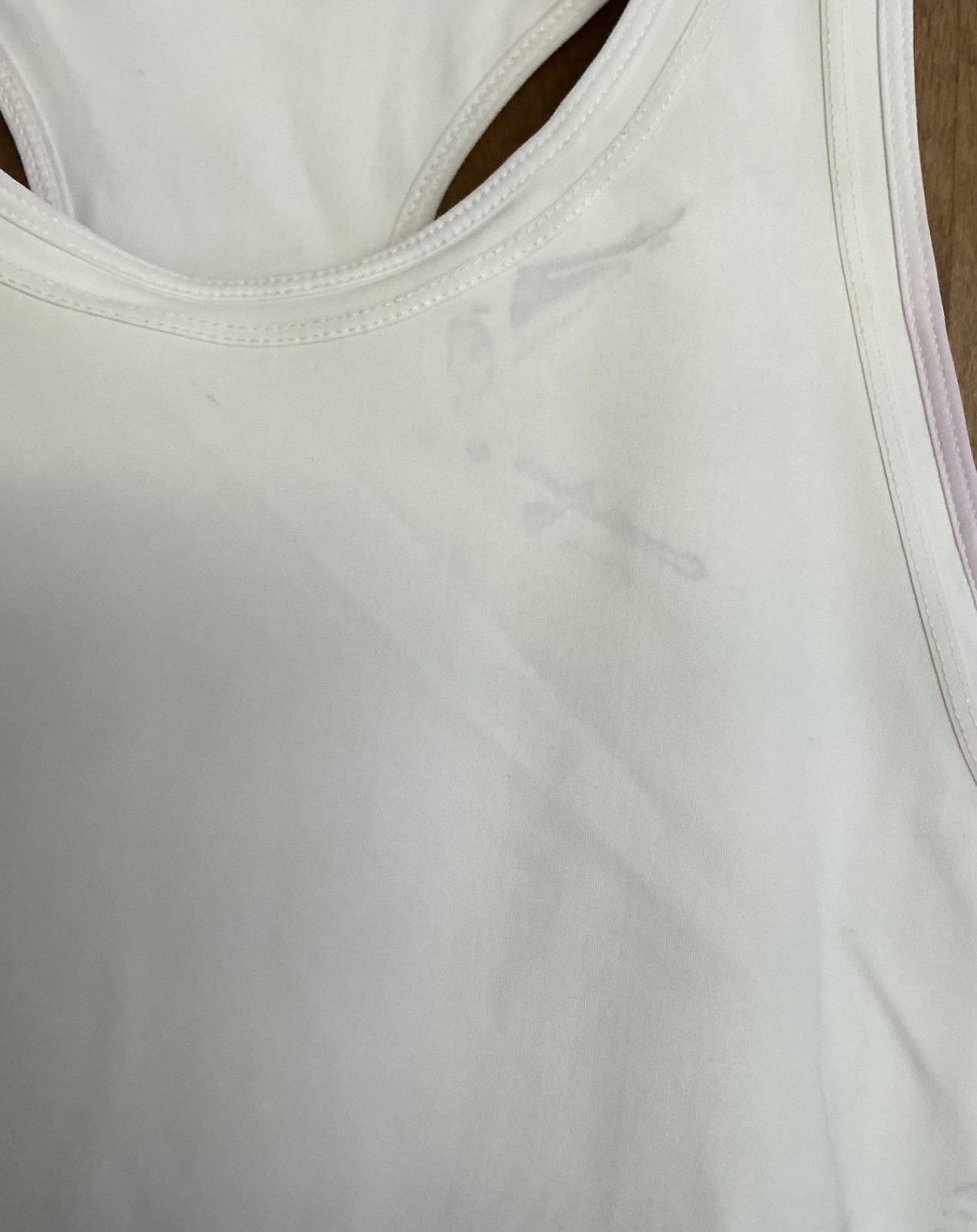 Tory Burch Performance Jersey Racerback Tennis Dress S White Tank Athletic