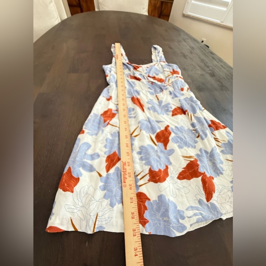 L*Space Revolve White Orange blue Mini Dress
