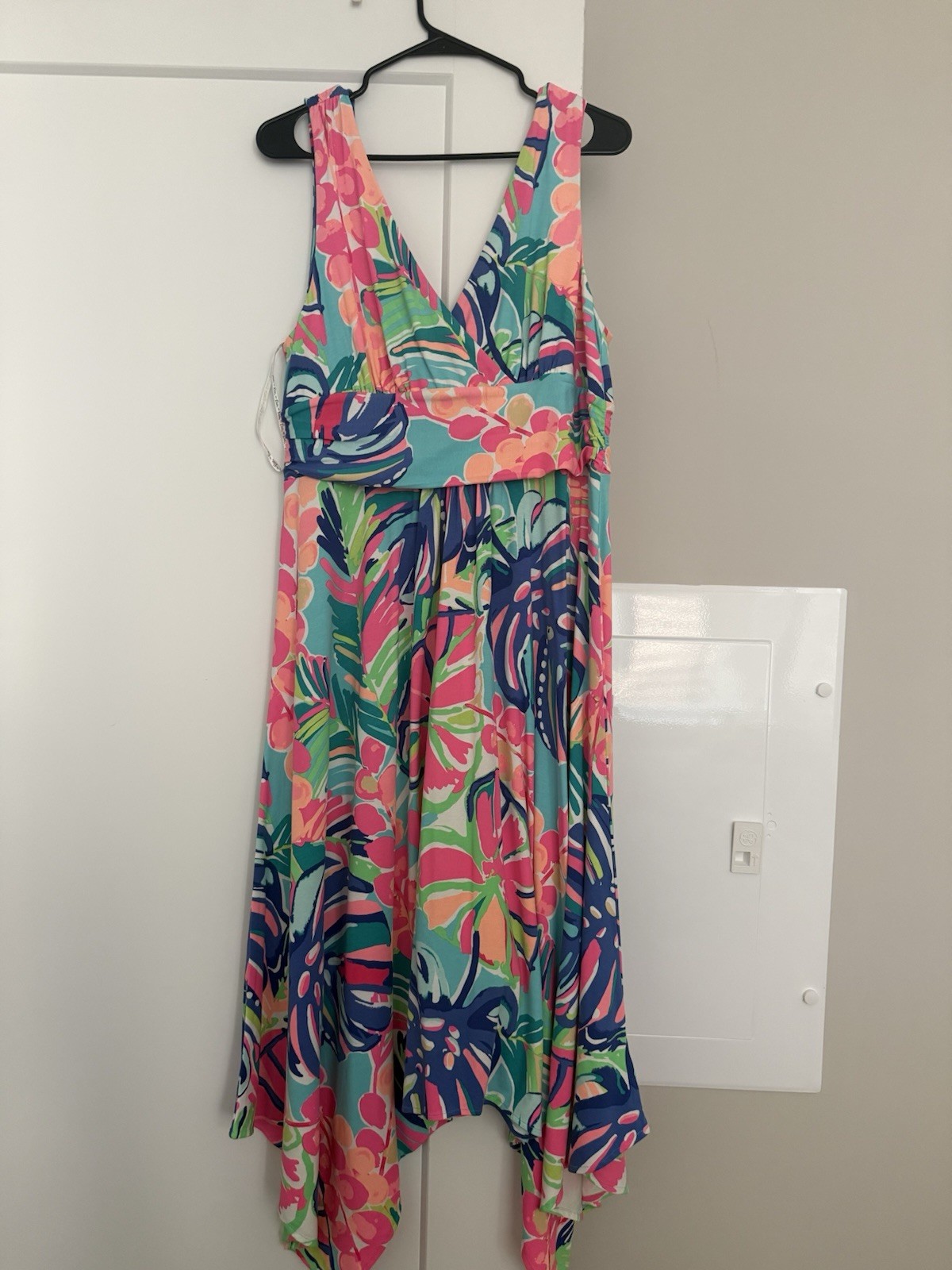 Lilly Pulitzer Sloane Dress – “Exotic Garden” Print – Size XL – NWT