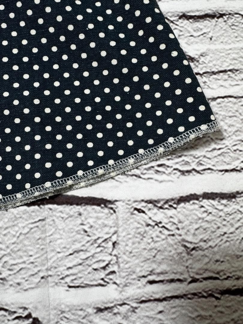 UTILITY canvas Polka-Dot Sleeveless Flare Wrap Dress　ｗ0326-0217-11-3